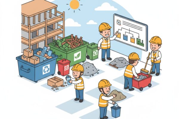 Comment assurer la bonne gestion des déchets de chantier?