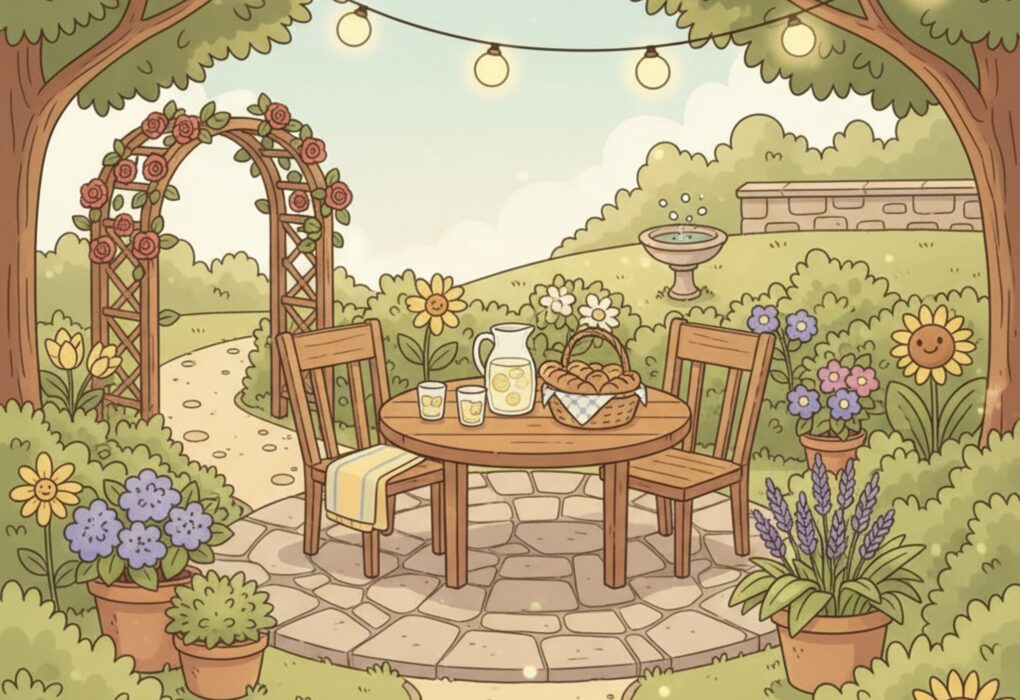 Comment créer un espace repas convivial dans un jardin?