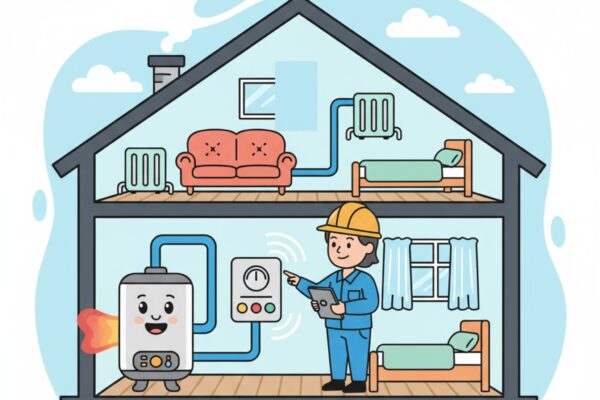 Comment installer un système de régulation pour un chauffage central?