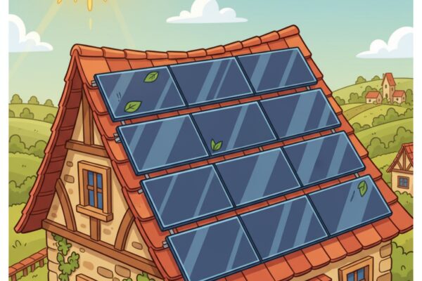 Comment intégrer des panneaux photovoltaïques sur une toiture ancienne?