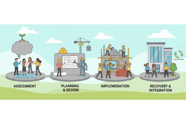 Comment planifier les étapes d’un chantier de réhabilitation?
