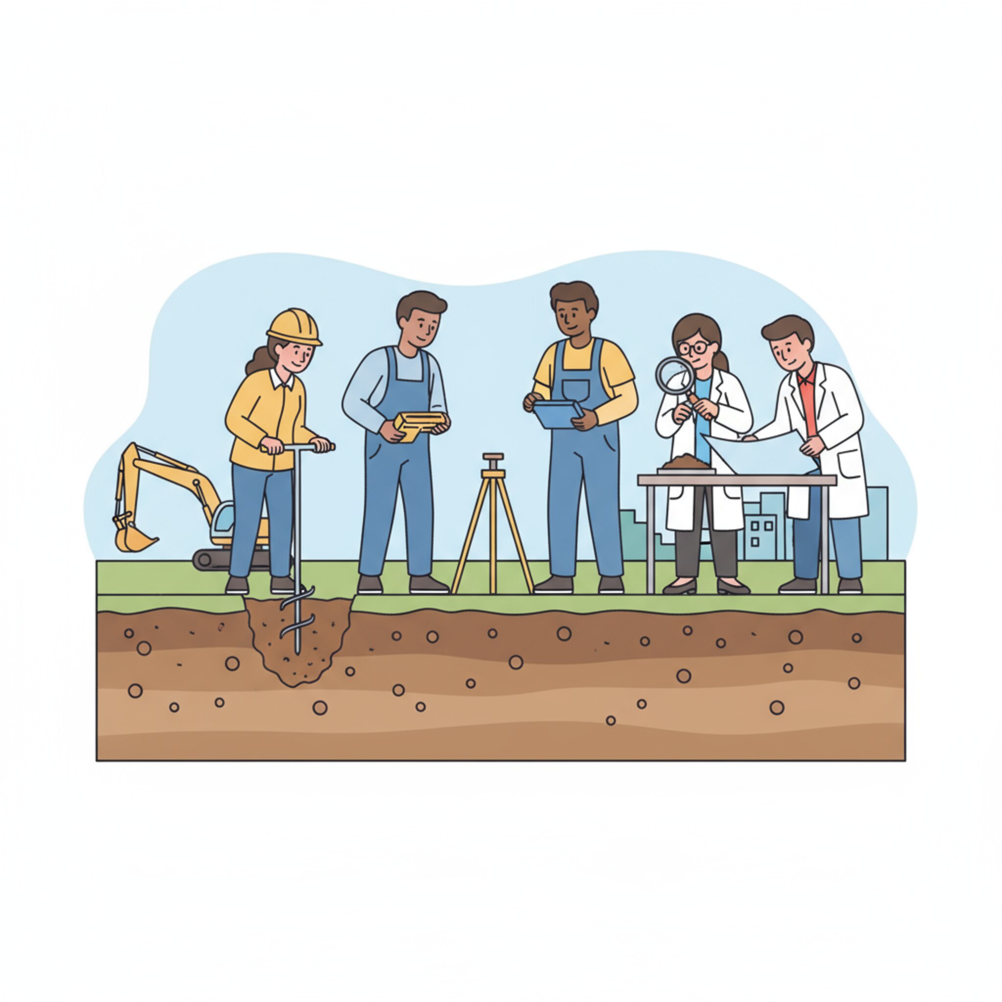 Comment réaliser une bonne étude de sol avant construction?
