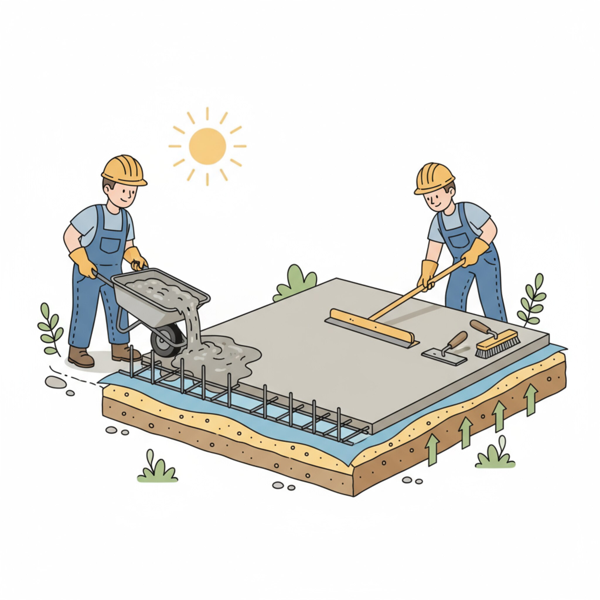 Comment réaliser une dalle en béton de qualité?
