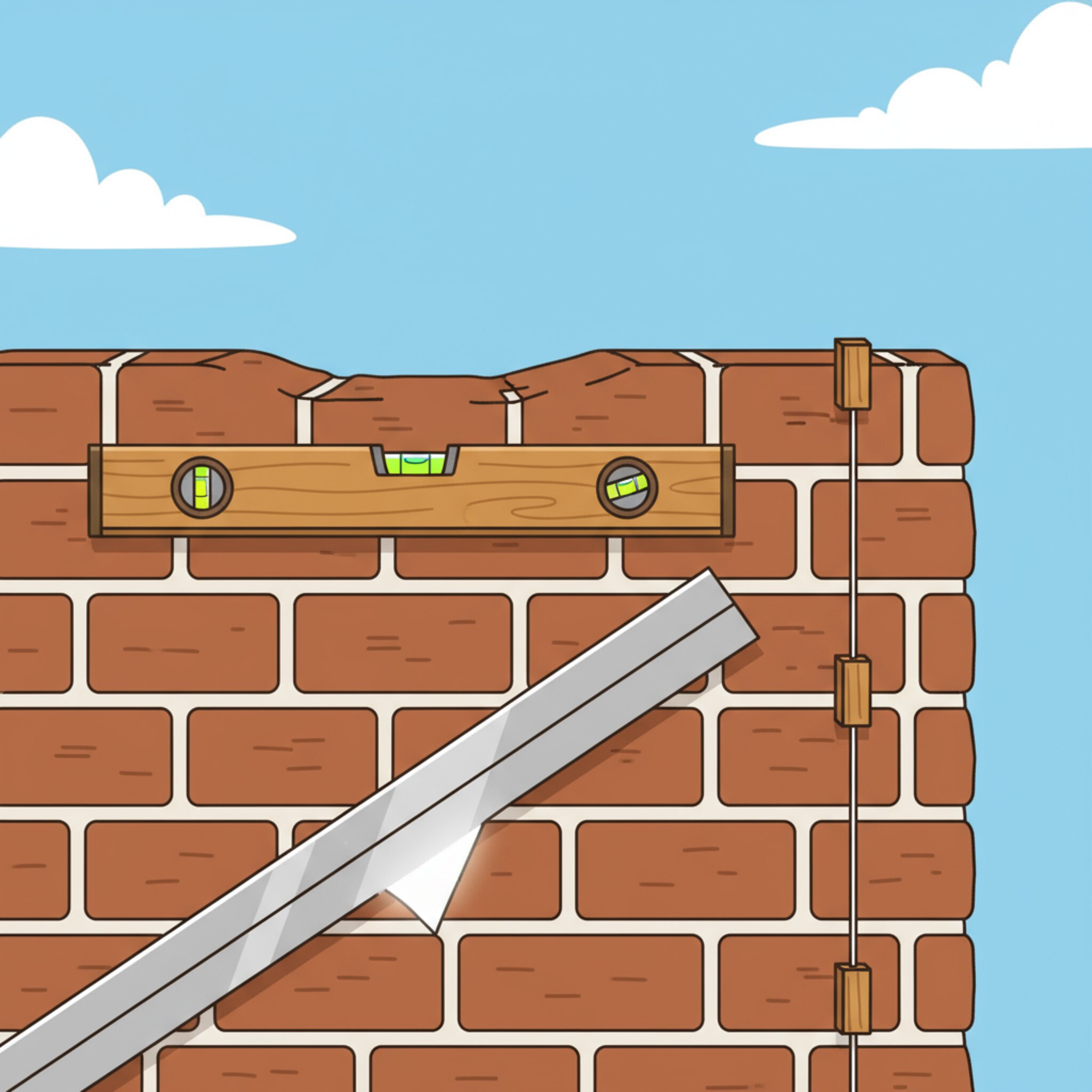 Comment vérifier la planéité d’un mur en maçonnerie?