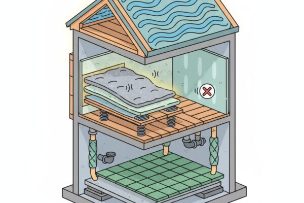 Que prévoir pour l’isolation phonique dans une construction neuve?