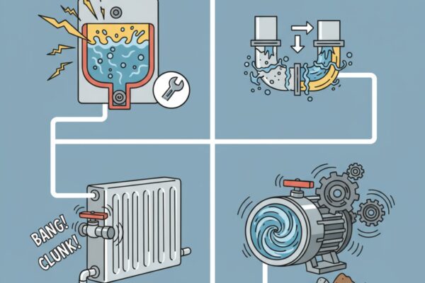 Quelles sont les causes possibles d’un bruit dans un circuit de chauffage?