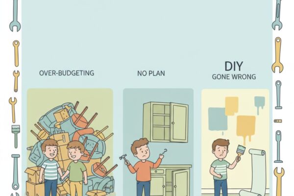 Quelles sont les erreurs fréquentes des primo-accédants en rénovation?