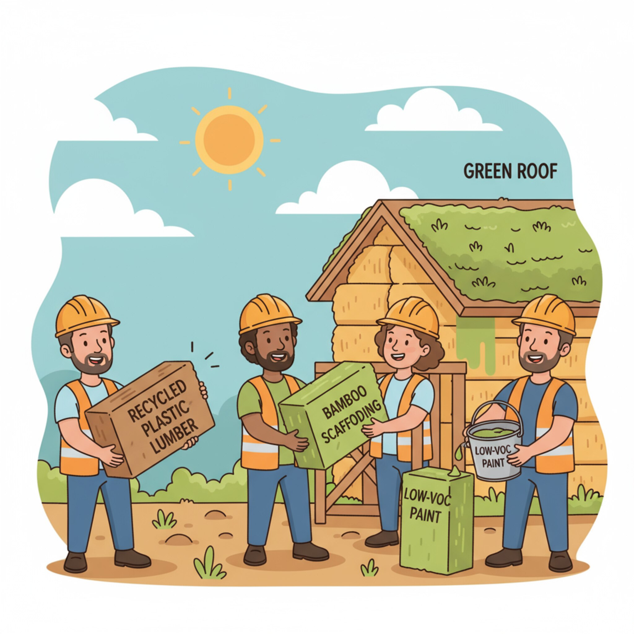Quels matériaux écologiques utilisent les constructeurs responsables?