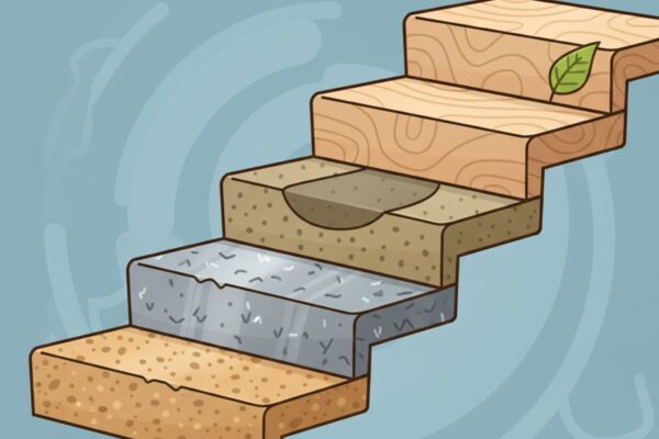 Quels matériaux privilégier pour des marches d’escalier sécurisées?