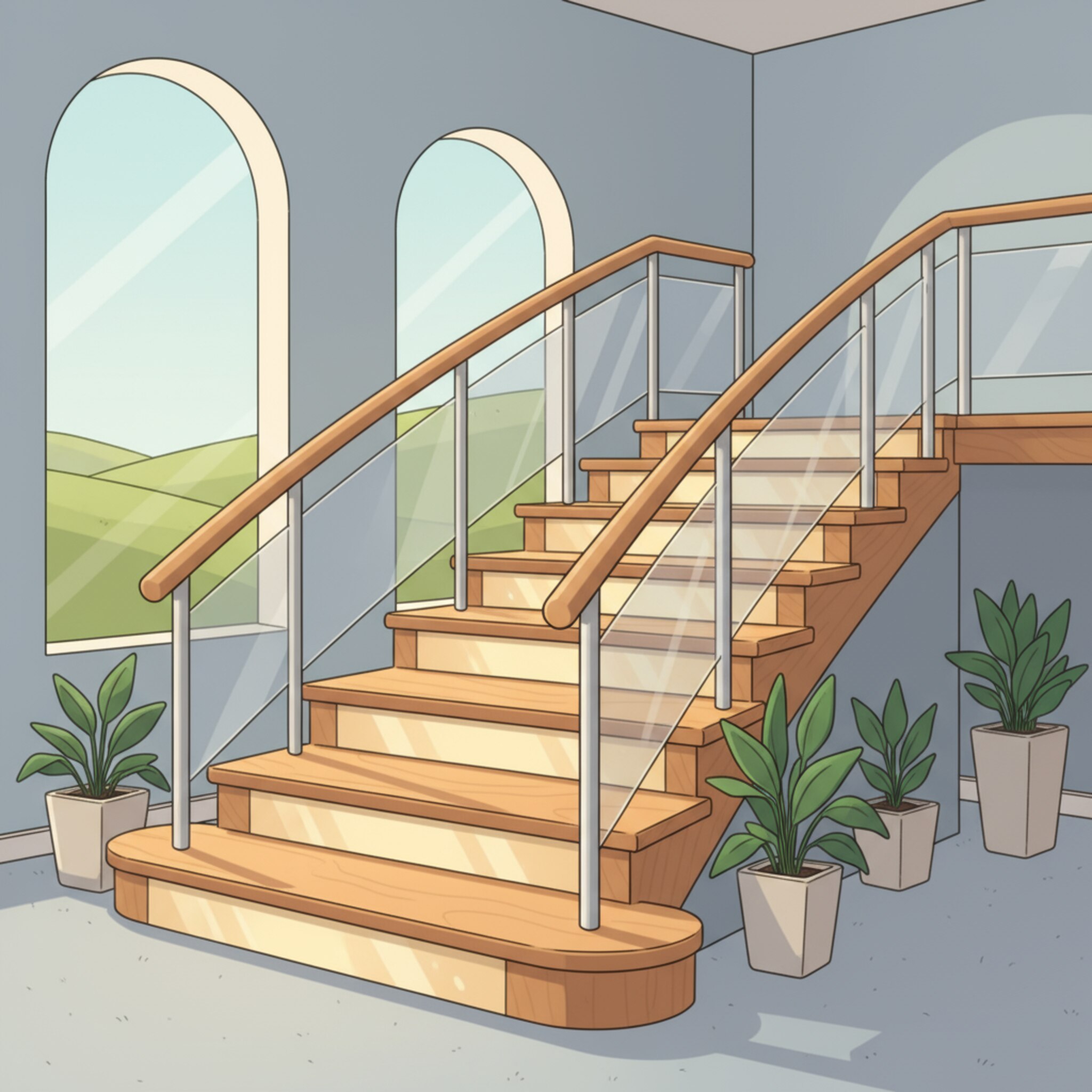 Quels matériaux privilégier pour un escalier intérieur design et sécurisé?