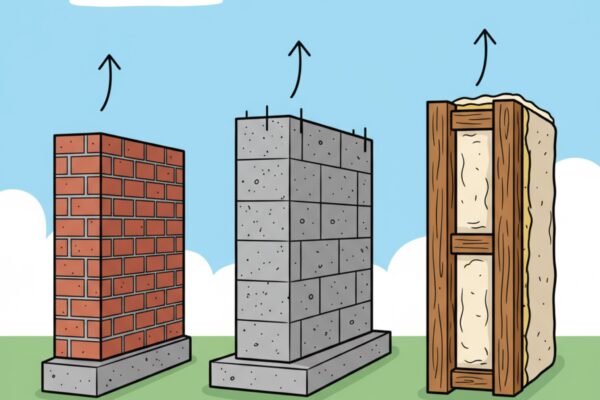 Quels matériaux utiliser pour les murs porteurs?