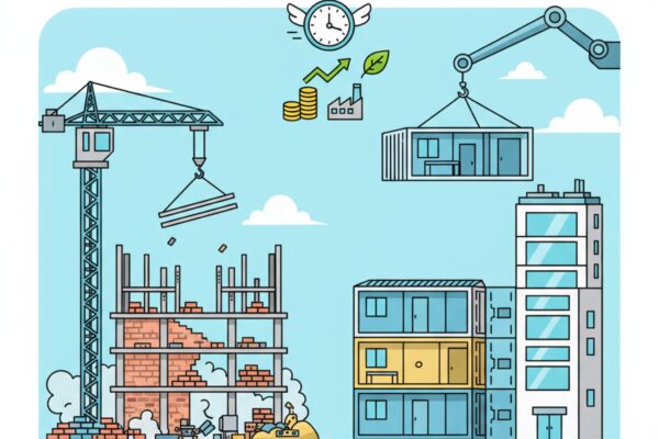Quels sont les avantages de la préfabrication dans les travaux?