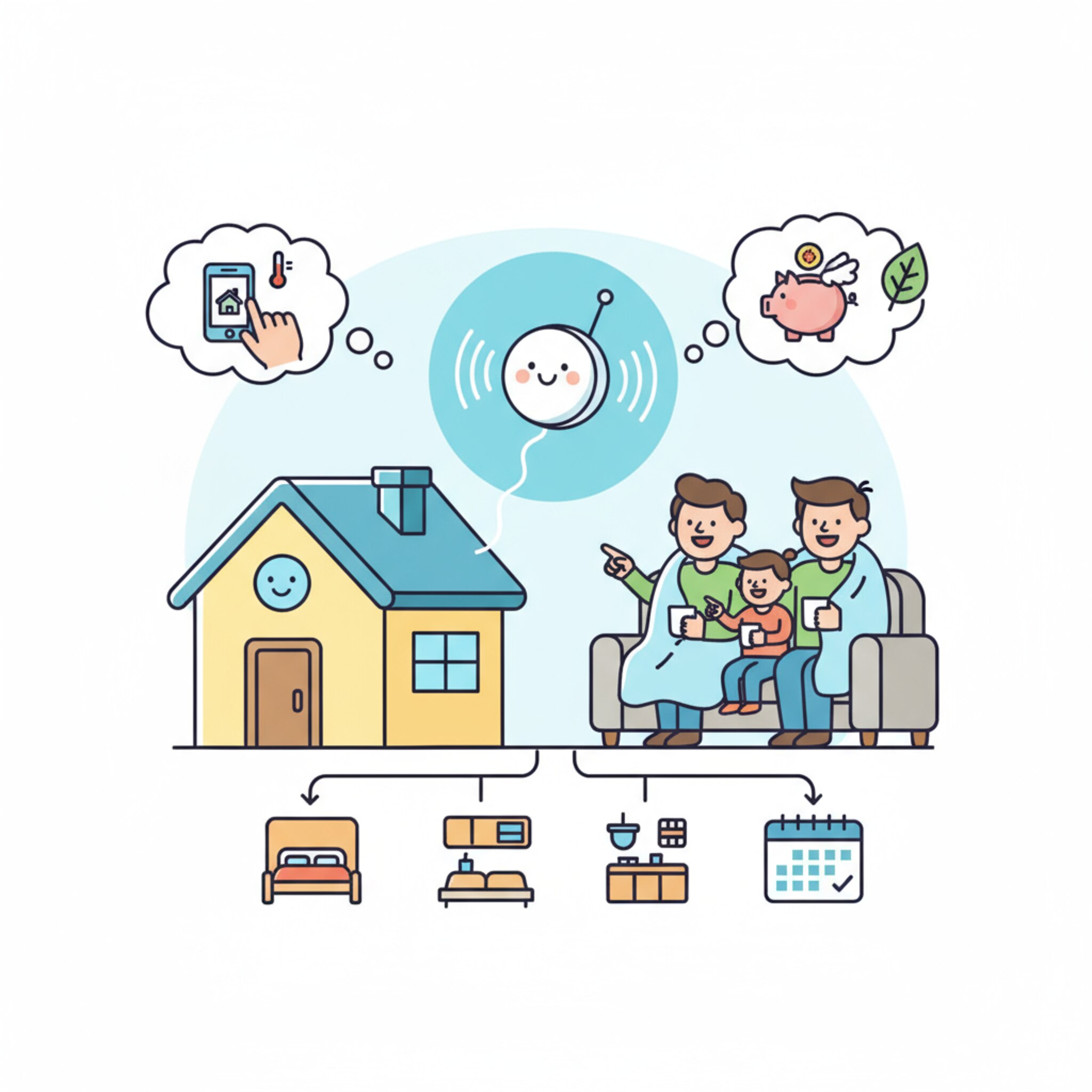 Quels sont les avantages d’un thermostat d’ambiance sans fil?