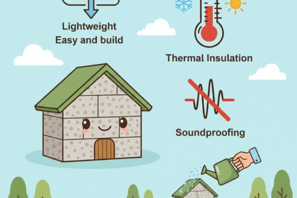 Quels sont les avantages d’utiliser des blocs de béton cellulaire?