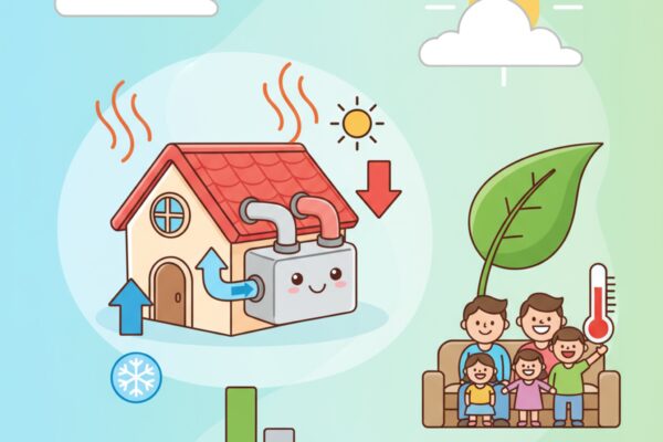 Quels sont les bénéfices d’une ventilation double flux pour le chauffage?