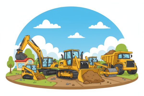 Quels sont les différents types de machines pour le terrassement?