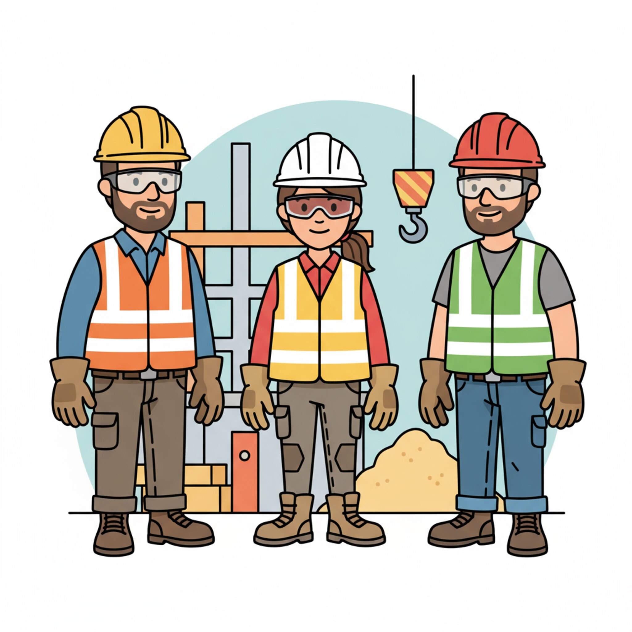 Quels sont les équipements de protection individuelle nécessaires lors des travaux?