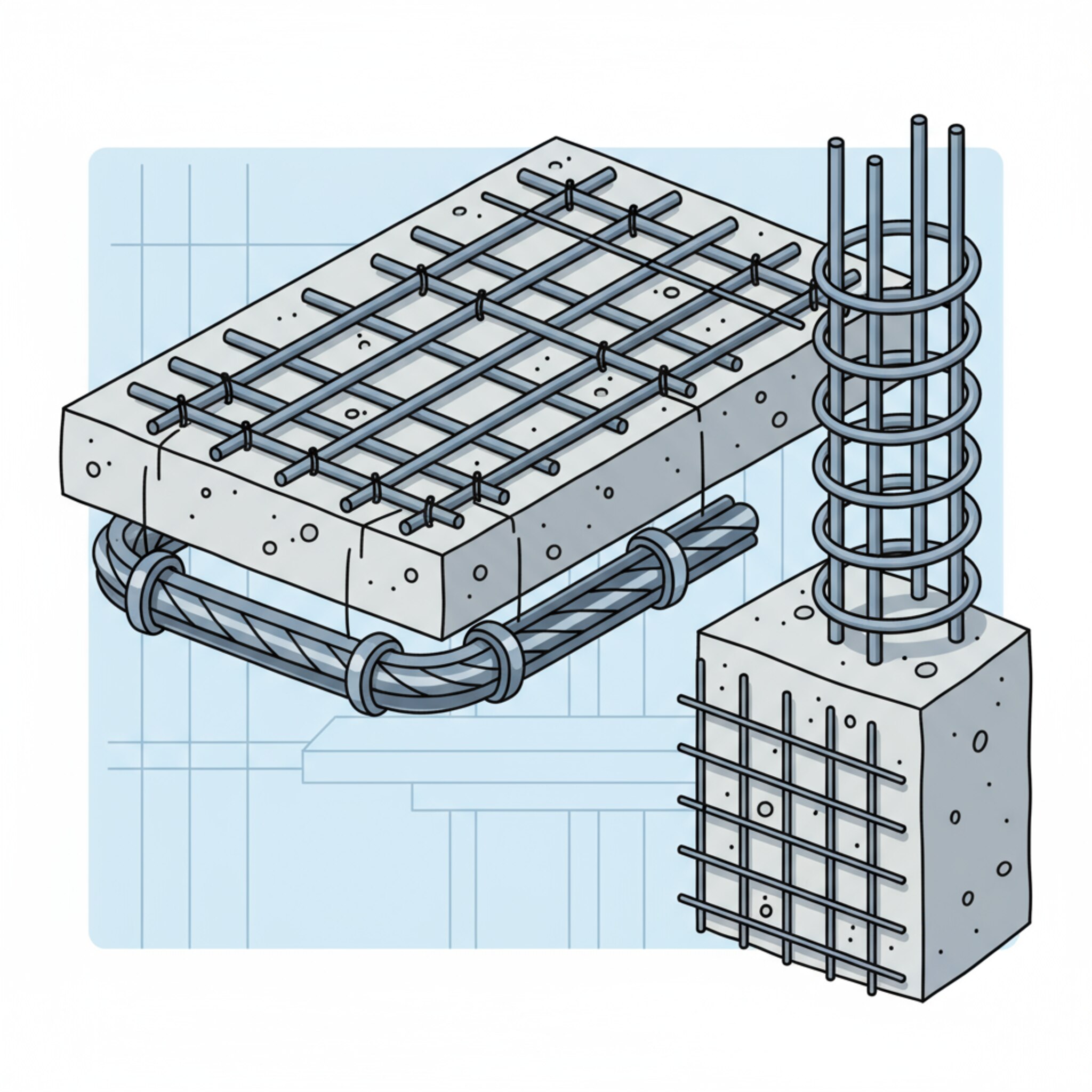 Quels sont les types d’armatures utilisées dans la construction en béton?
