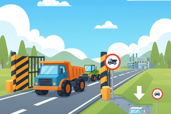 Comment aménager les accès pour les véhicules lourds?