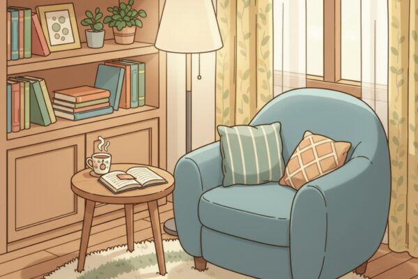 Comment aménager un coin lecture agréable dans un salon?