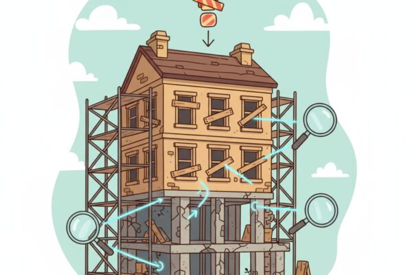 Comment évaluer les risques d’effondrement avant rénovation?