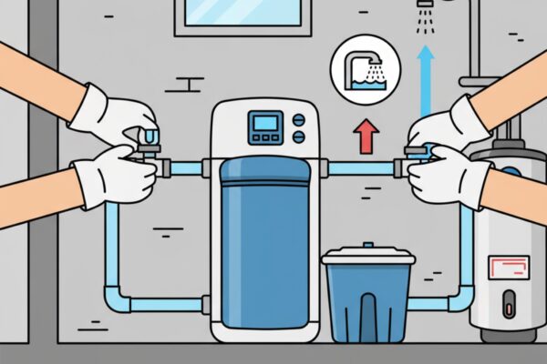 Comment installer un adoucisseur d’eau sur une installation de plomberie?