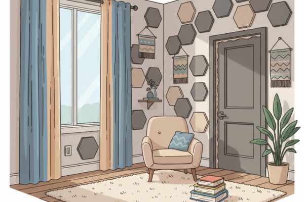 Comment isoler phoniquement une pièce sans travaux lourds?