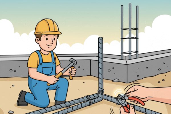 Comment réaliser un chaînage d’angle dans une construction en béton?
