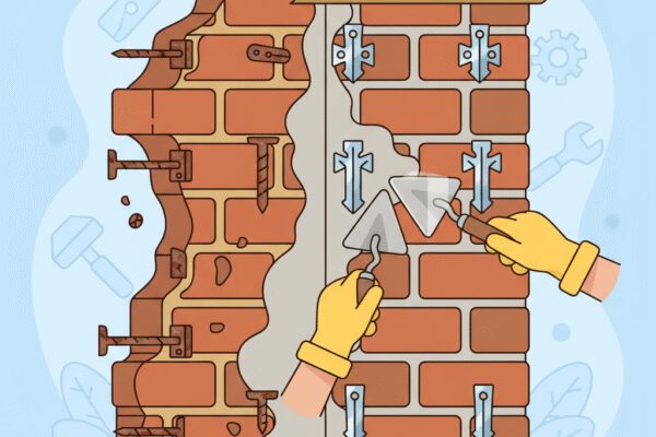 Comment traiter les fixations et les supports lors de la réhabilitation des murs?
