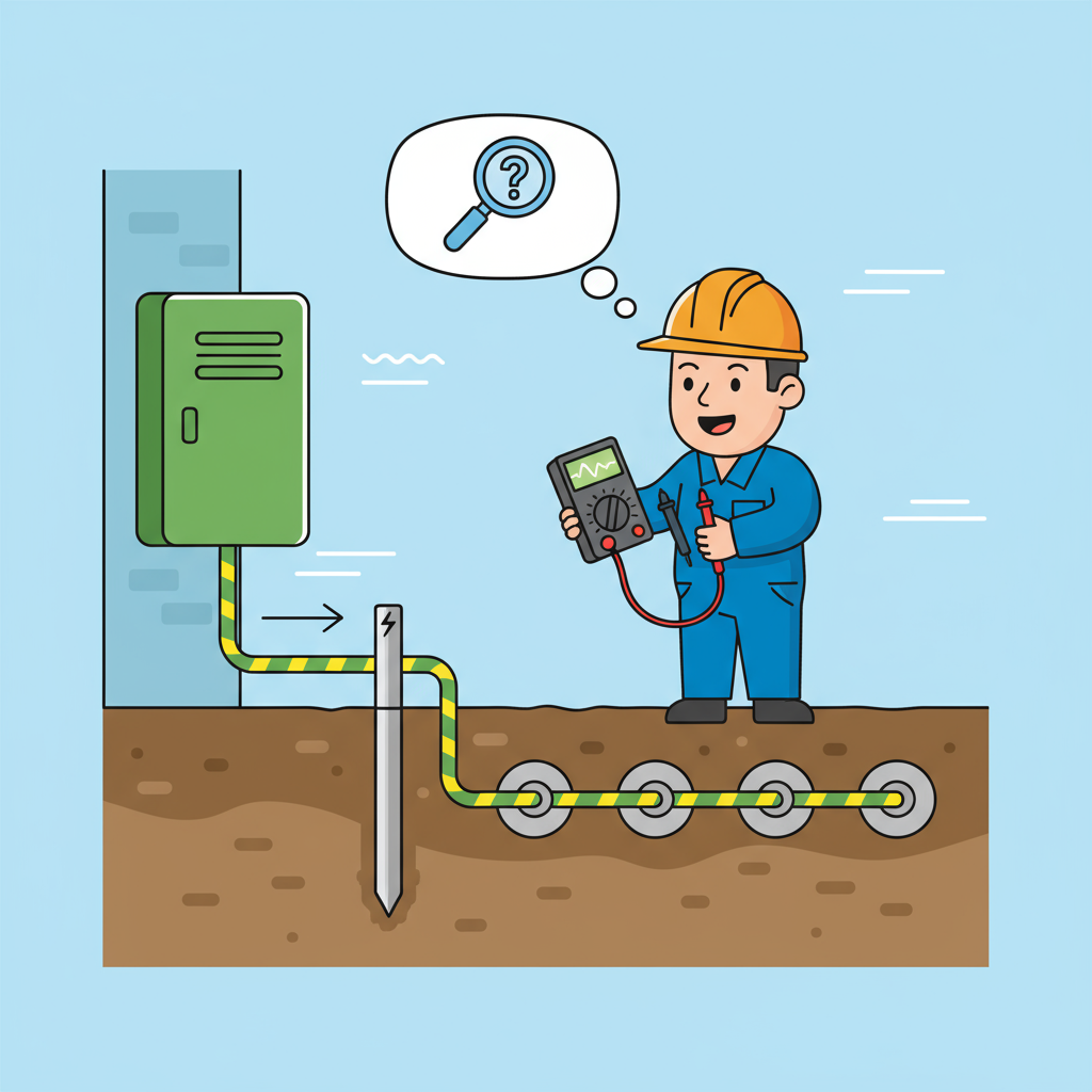 Comment vérifier la continuité de la terre dans une installation électrique?