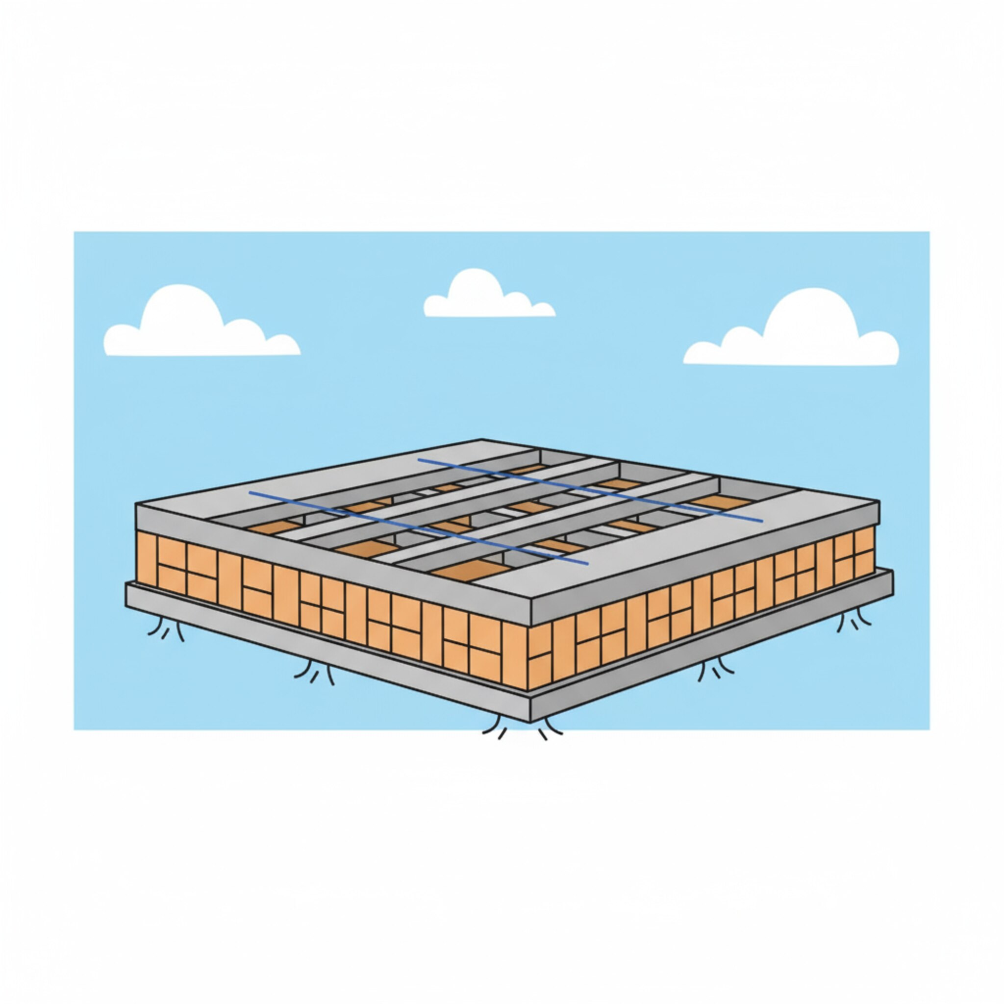 Quel est le rôle des hourdis dans une dalle en béton?