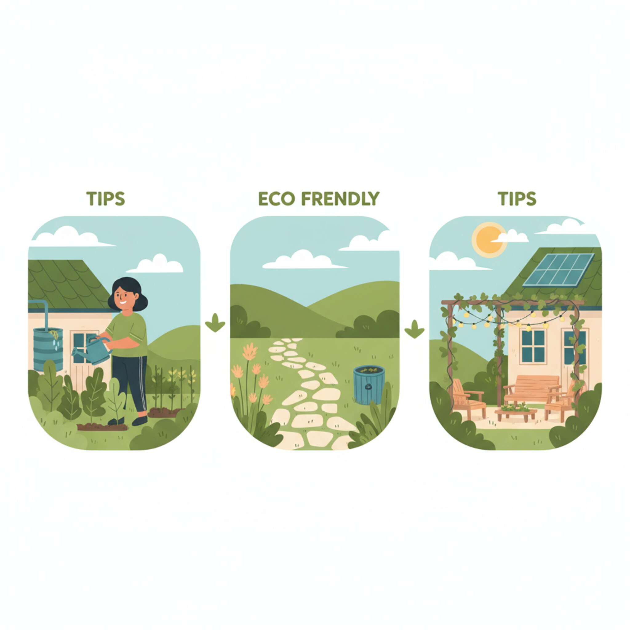 Quels sont les conseils pour un aménagement extérieur écologique?