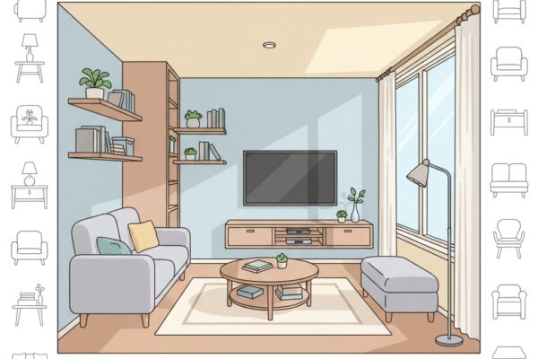 Comment optimiser l’espace dans un petit salon?