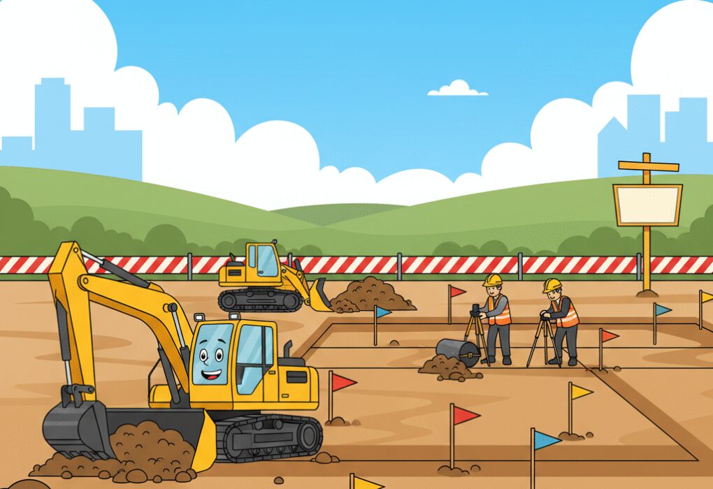Comment préparer un terrain avant le terrassement pour le gros œuvre?