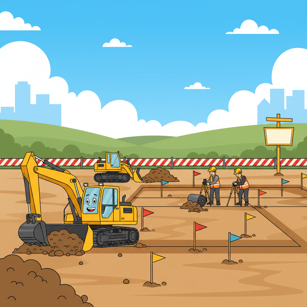 Comment préparer un terrain avant le terrassement pour le gros œuvre?