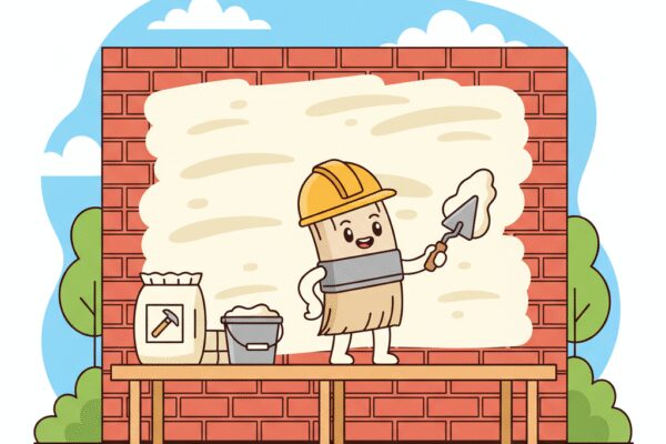 Comment réaliser un enduit de finition sur un mur en briques?