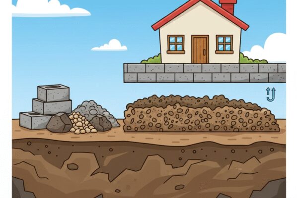 Quels matériaux sont les plus adaptés pour le soubassement?