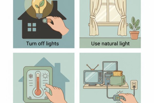 Quels sont les conseils pour réduire la consommation électrique chez soi?