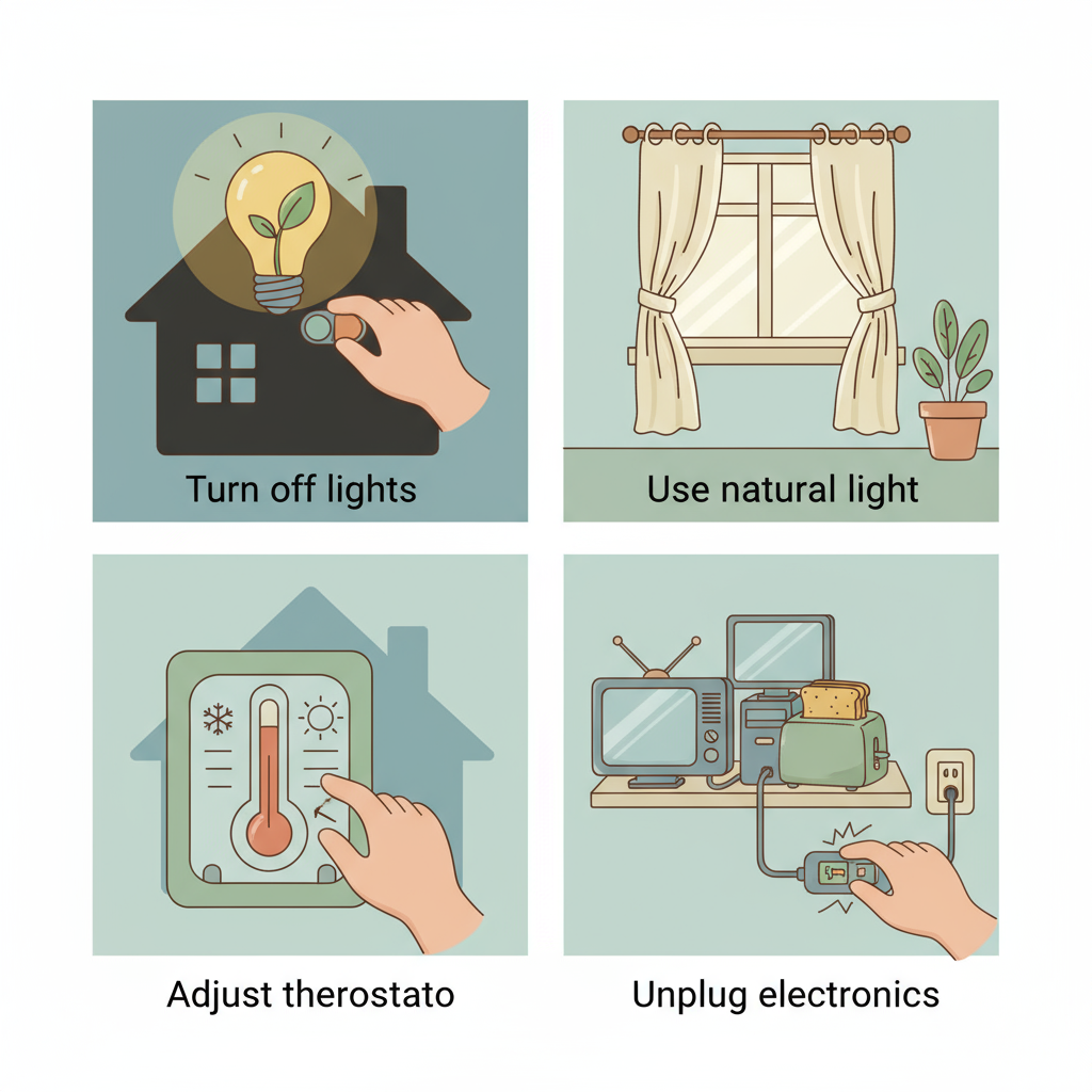 Quels sont les conseils pour réduire la consommation électrique chez soi?