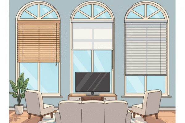 Quels types de stores choisir pour un salon lumineux?