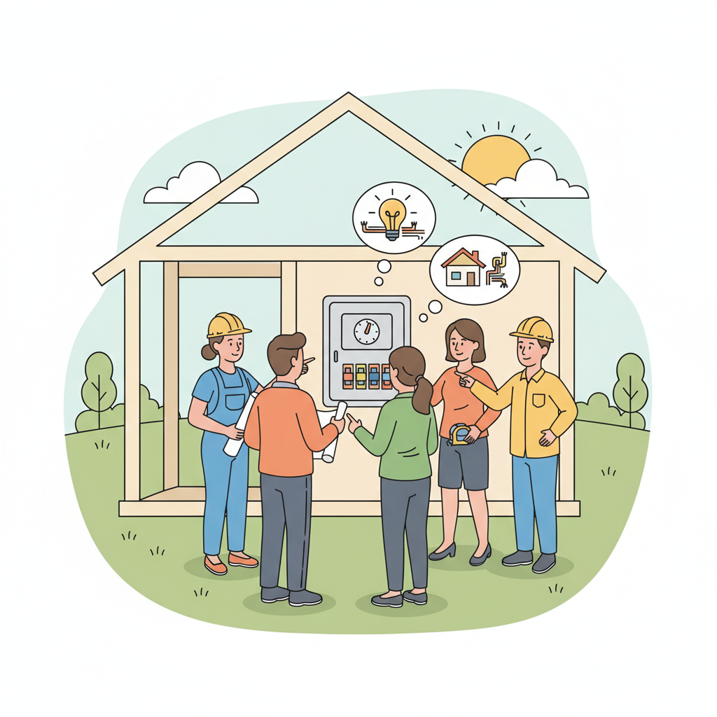 Comment choisir un tableau électrique adapté à une maison neuve?