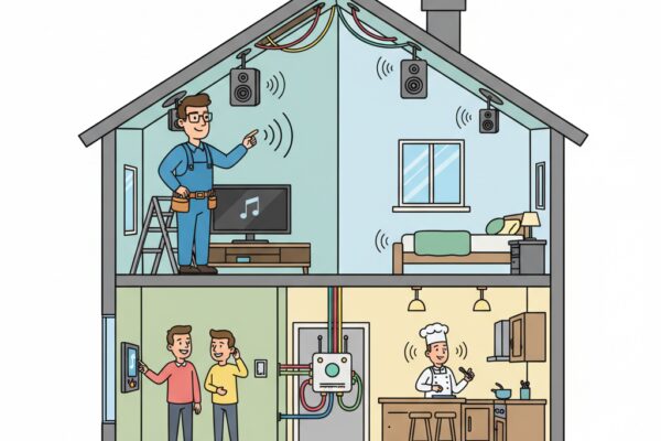 Comment installer un système de sonorisation intégré à la domotique?