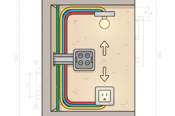 Quelles sont les règles pour la pose du câble électrique encastré?