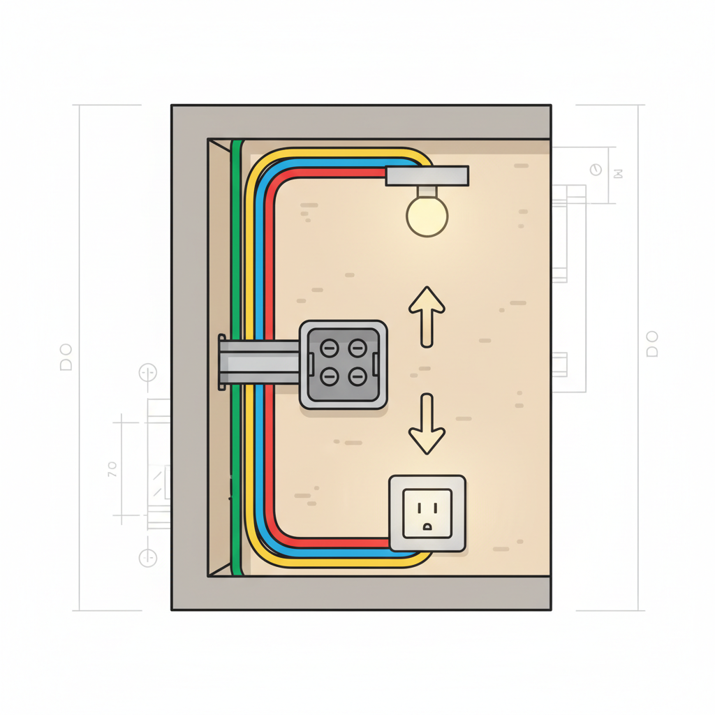 Quelles sont les règles pour la pose du câble électrique encastré?