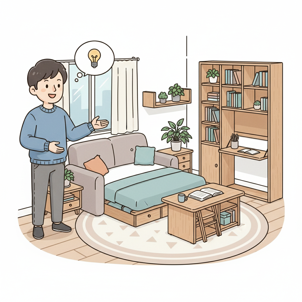 Comment choisir des meubles multifonctions pour un petit appartement?