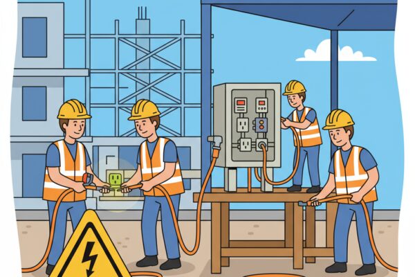 Comment garantir la sécurité électrique lors de la construction?