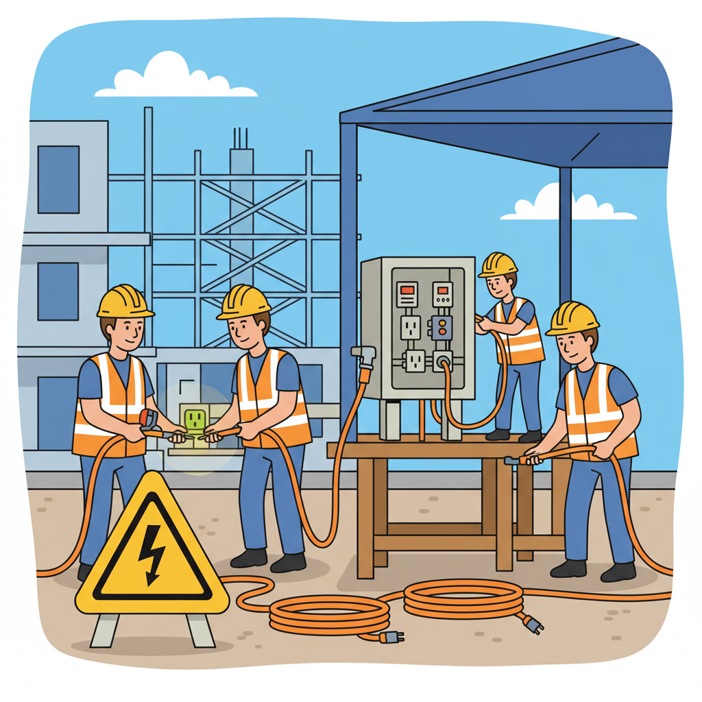 Comment garantir la sécurité électrique lors de la construction?