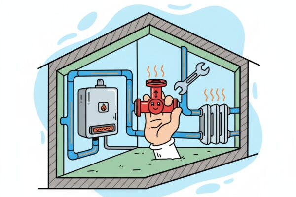 Comment installer une vanne trois voies dans un circuit de chauffage?
