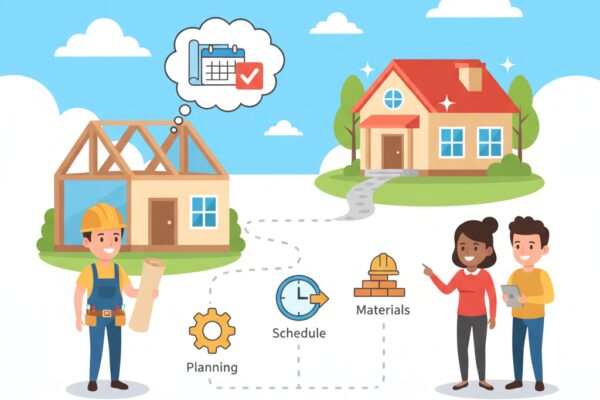 Comment planifier un chantier de rénovation pour éviter les retards?