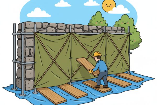 Comment protéger un mur en pierre lors des travaux de rénovation?